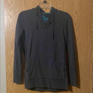 Girls SO Charcoal Hoodie Sweater